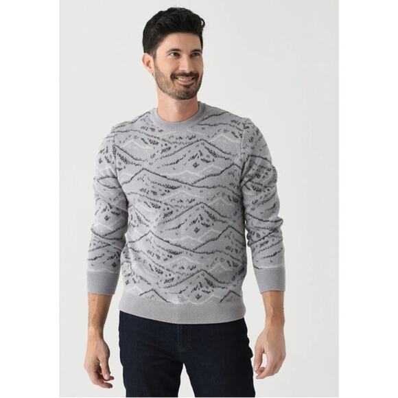Mizzen + Main Hillcrest Crewneck Mens Sz XL reg - Picture 1 of 7